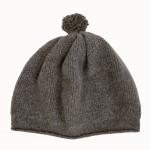 ribbed beanie with pom pom - helen